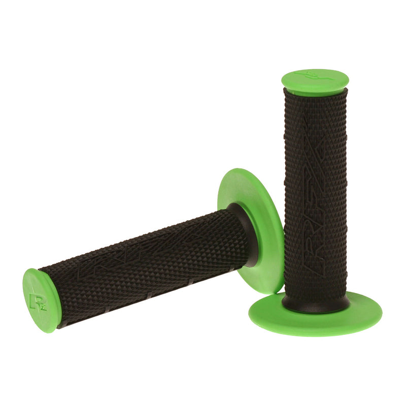RFX PRO DUAL COMPOUND GRIP PAIR, BLK/GRN | Femon Parts