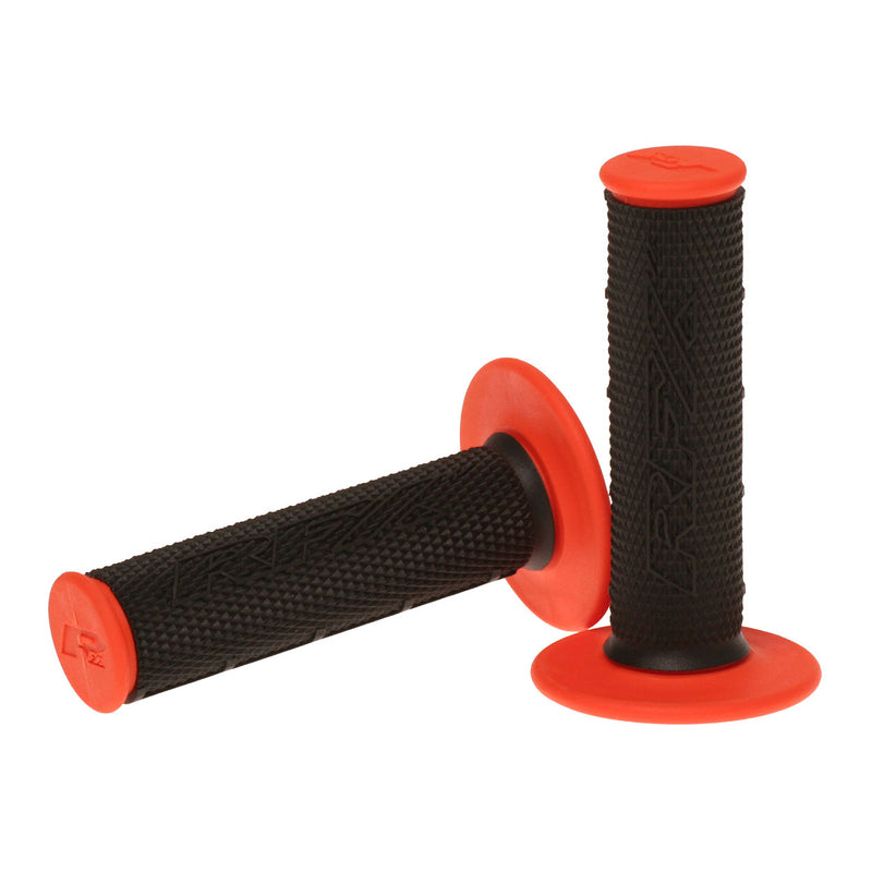 RFX PRO DUAL COMPOUND GRIP PAIR, BLK/ORG | Femon Parts