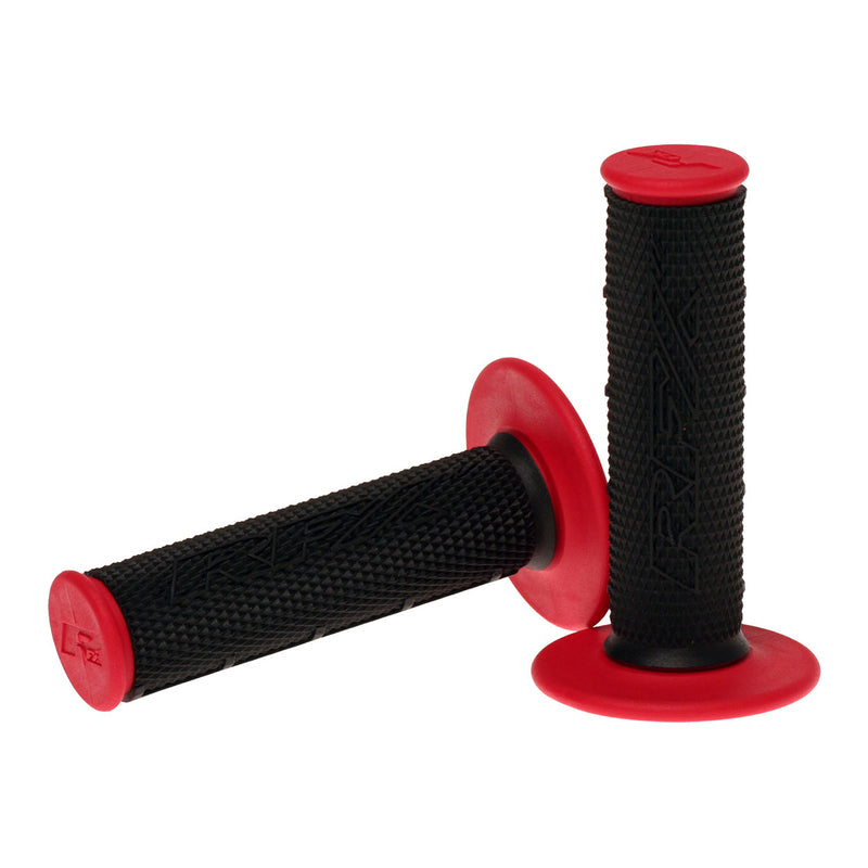 RFX PRO DUAL COMPOUND GRIP PAIR, BLK/RED | Femon Parts