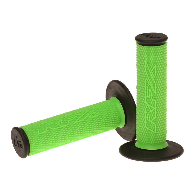 RFX PRO DUAL COMPOUND GRIP PAIR, GRN/BLK | Femon Parts