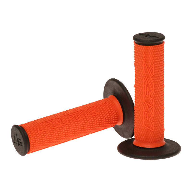 RFX PRO DUAL COMPOUND GRIP PAIR, ORG/BLK | Femon Parts