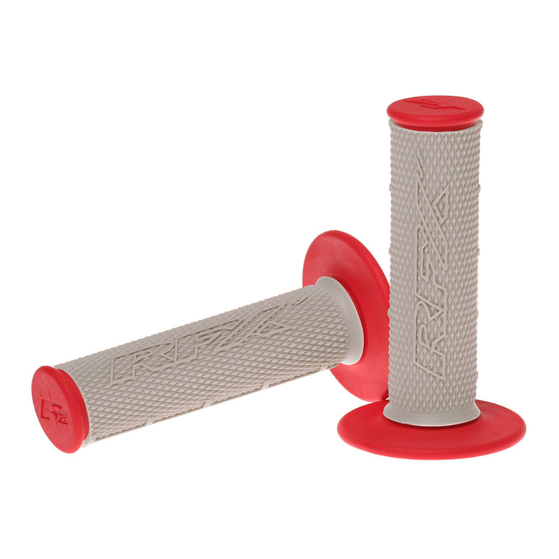 RFX Pro Series Dual Compound Grips Grey Centre (Grey/Red) Pair | Femon Parts