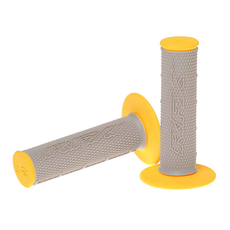RFX PRO DUAL COMPOUND GRIP PAIR, GRY/YEL | Femon Parts