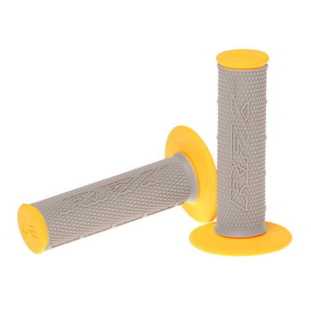 RFX PRO DUAL COMPOUND GRIP PAIR, GRY/YEL | Femon Parts
