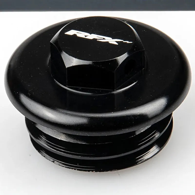 RFX RACE OIL FILLER PLUG, BLK | Femon Parts