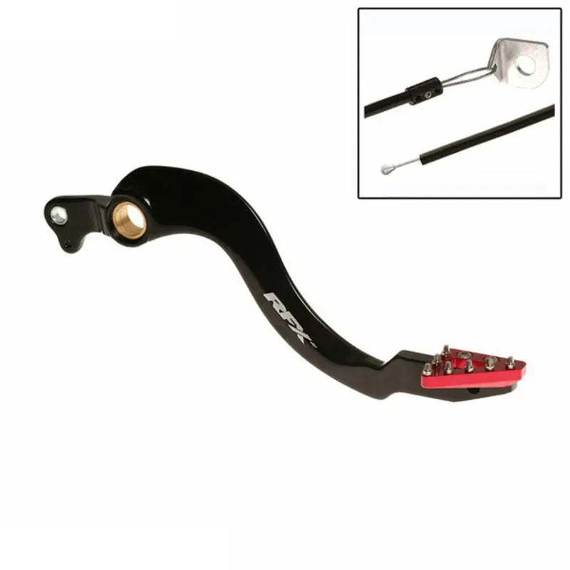 RFX PRO SOLID-TIP REAR BRAKE PEDAL, RED | Femon Parts