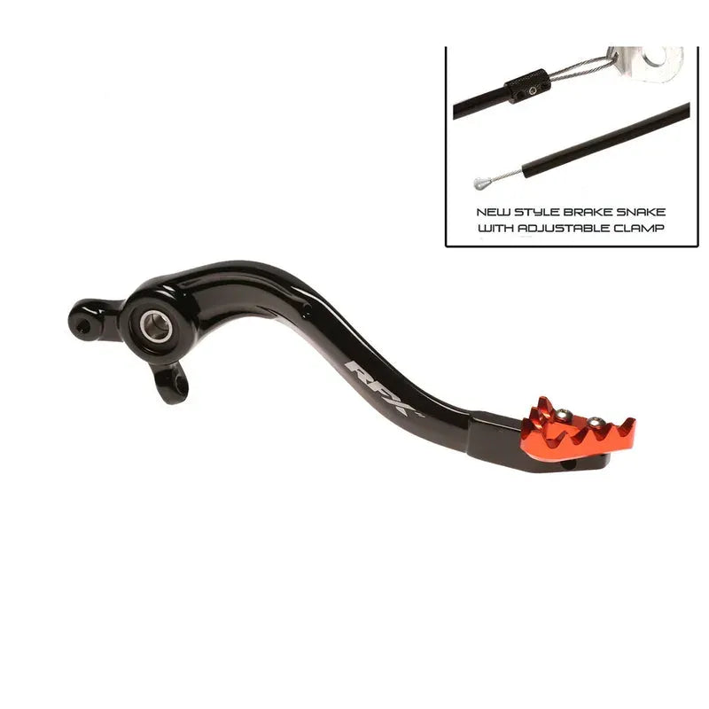 RFX PRO SOLID-TIP BRAKE PEDAL, ORG | Femon Parts