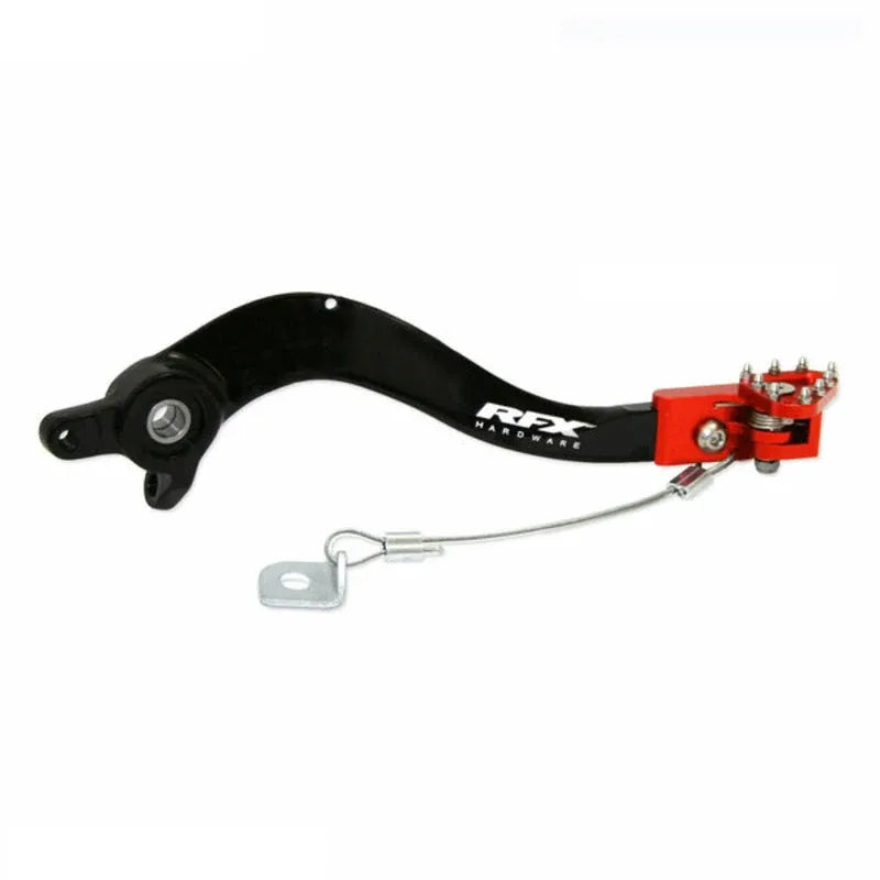 RFX PRO FLEXI-TIP BRAKE PEDAL, BLK/ORG | Femon Parts