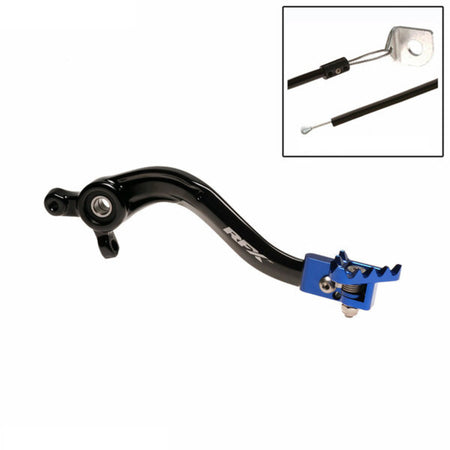 RFX Pro ST Rear Brake Lever (Black/Blue) | Femon Parts