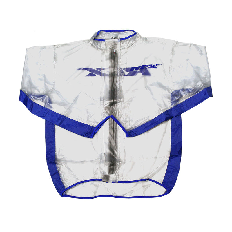 RFX Sport Wet Jacket (Clear/Blue) Size Adult Size XL | Femon Parts