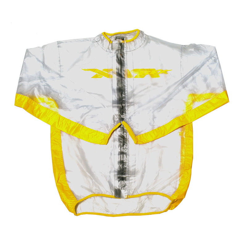 RFX Sport Wet Jacket (Clear/Yellow) Size Adult Size XL | Femon Parts