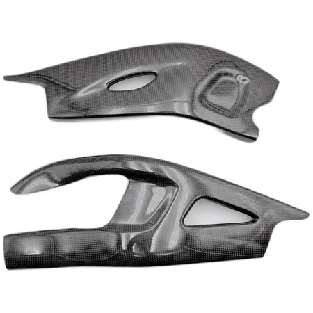 LIGHTECH Swingarm Protections Glossy Carbon