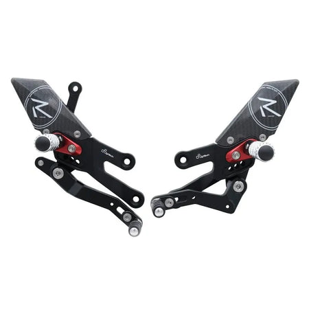 LighTech Racing Adjustable/Foldable Rearset Standard Shifting