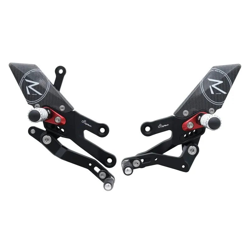 LighTech Racing Adjustable/Foldable Rearset Standard Shifting