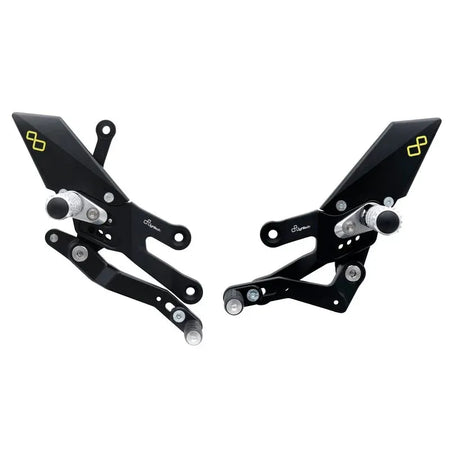 LighTech Foldable/Adjustable Rearset Standard Shifting