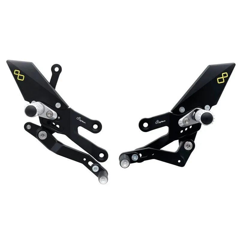 LighTech Foldable/Adjustable Rearset Standard Shifting
