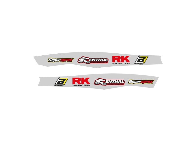 BLACKBIRD Swingarm Stickers - Husqvarna TC/FC