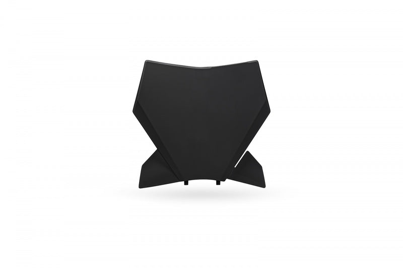 UFO Plast FRONT NUMBER PLATE, BLK