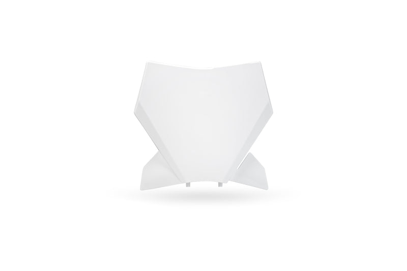 UFO FRONT NUMBER PLATE, WHITE