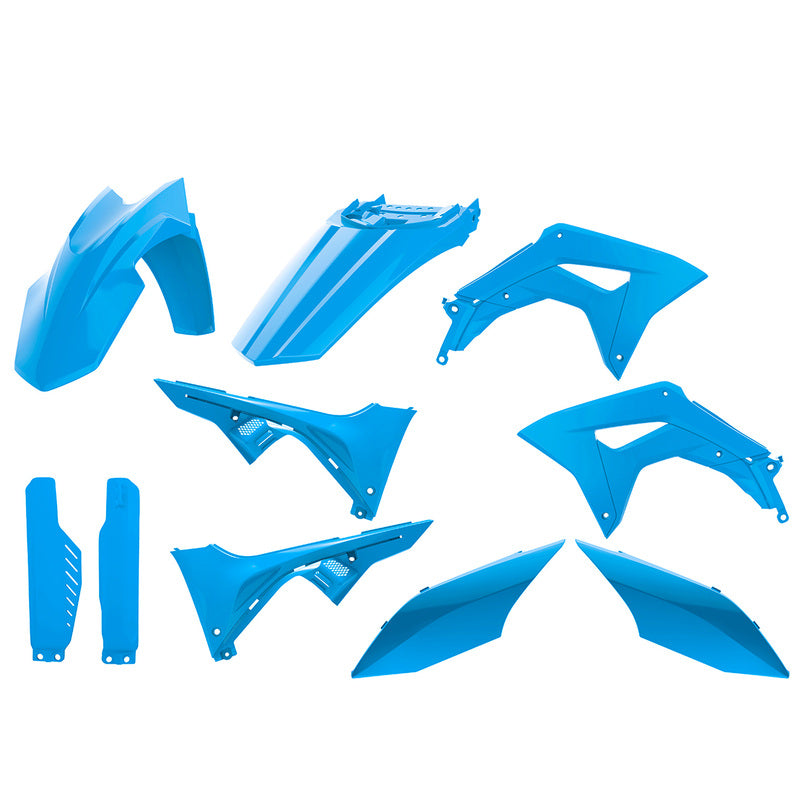 POLISPORT Plastic Kit Blue - Honda CRF 150L