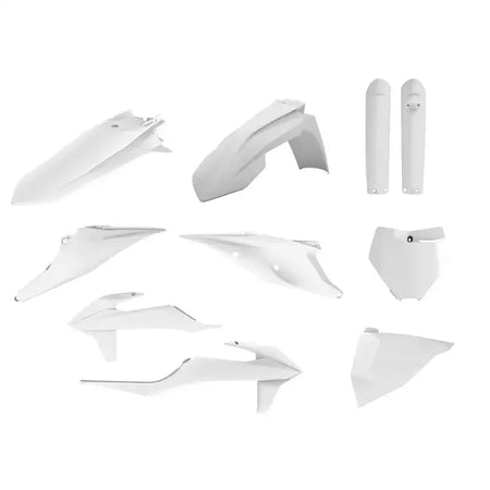 POLISPORT Plastic Kit White - KTM SX/SX-F