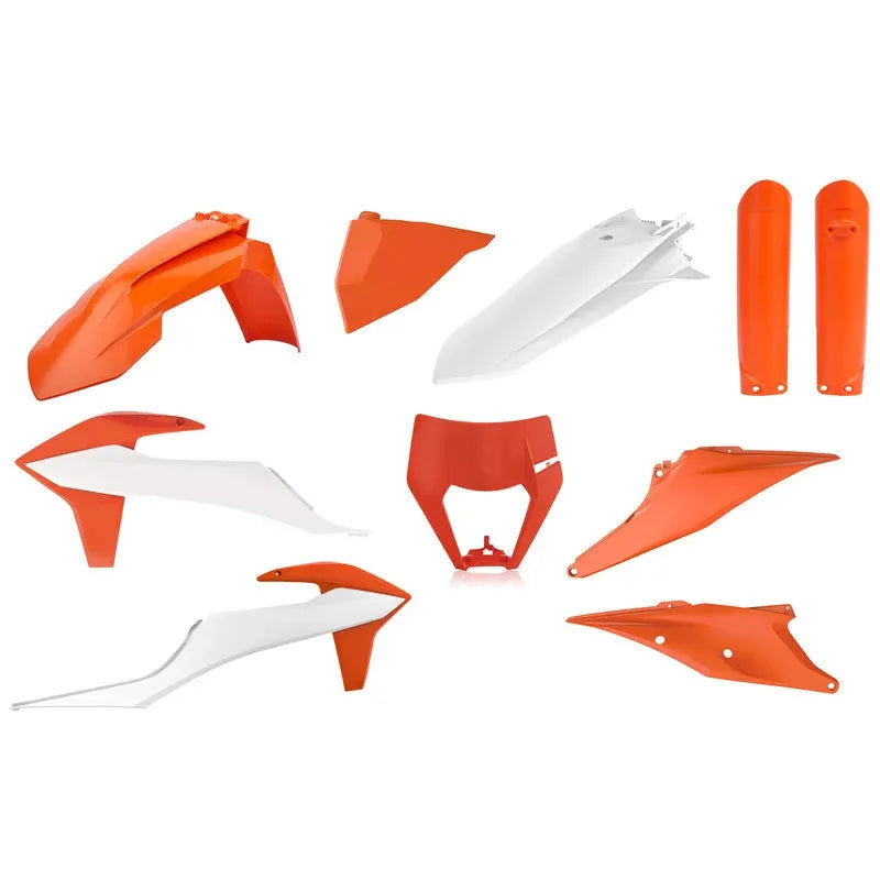 POLISPORT Plastic Kit - OEM KTM/Husqvarna EXC/EXC-F TE/FE