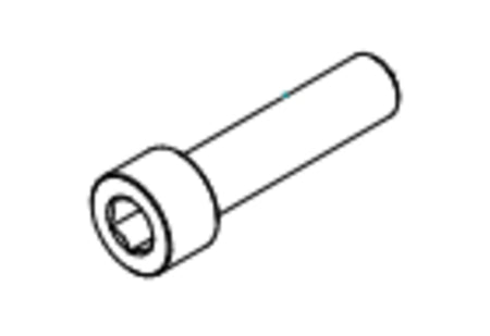 LighTech Rearset Spare Part - M10x40 Allen Screw