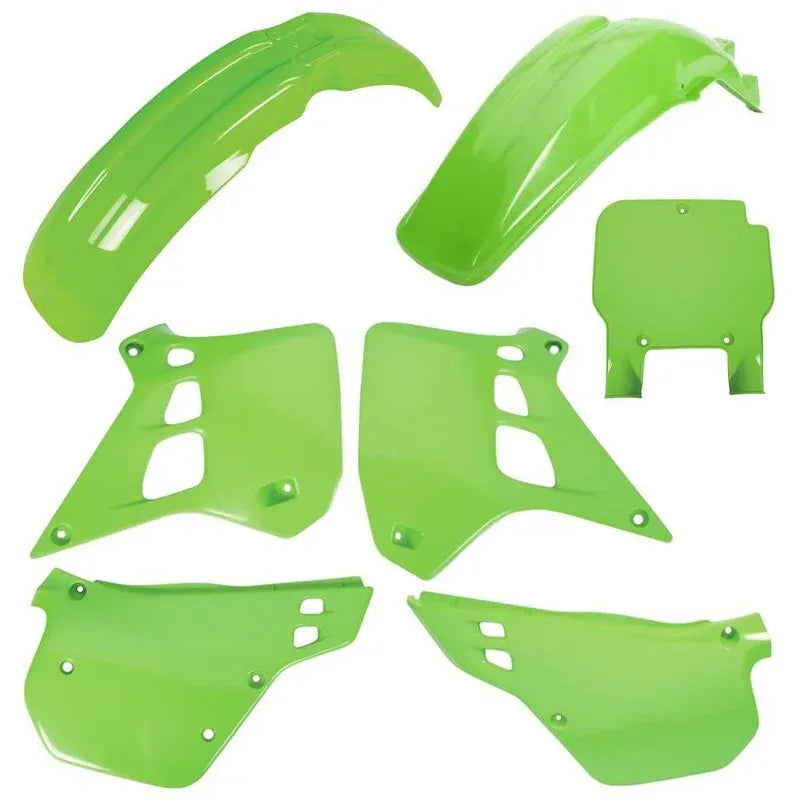 Polisport Plastic Kit OEM Color - Kawasaki KX 125 (90-91)