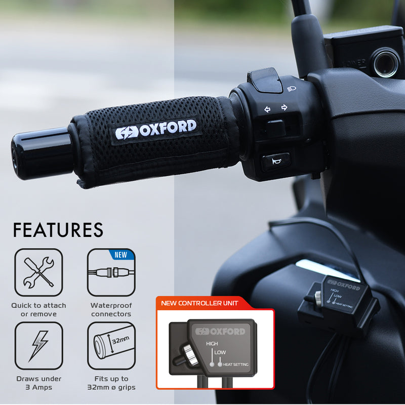 Oxford HotGrips Wrap verwarmde overgrips