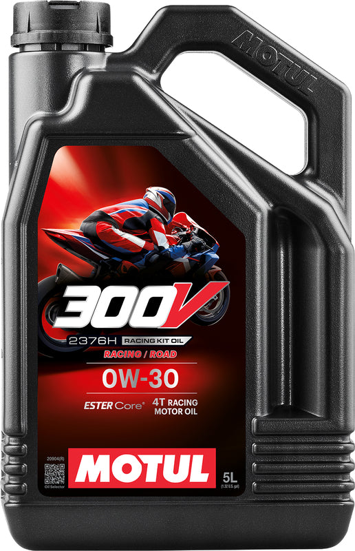 Motul Oil Kit 300V Factory Line Racing Kit Oil 2376H 0W 30 4T