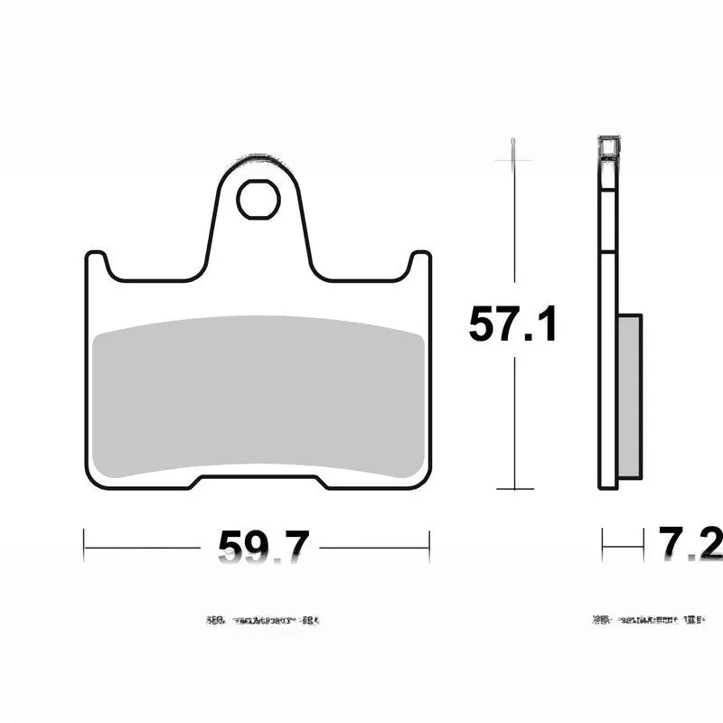 Brembo Sintered Brake Pads - 07KS06SP
