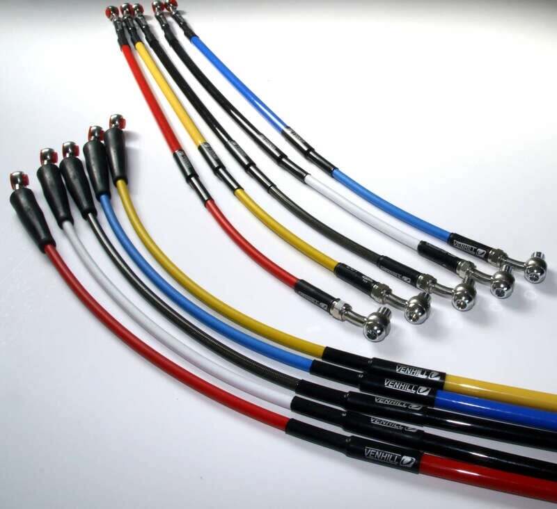 VENHI REAR BRAKE HOSE, ALU