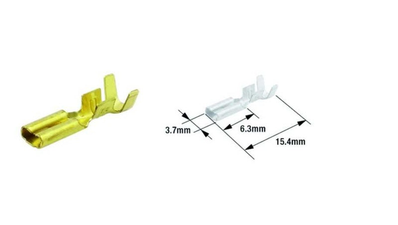 TOURM TERMINAL PIN 110 FEMALE X100 TOURMAX  Terminal Pin 110 2,79 mm Female x 100 pcs