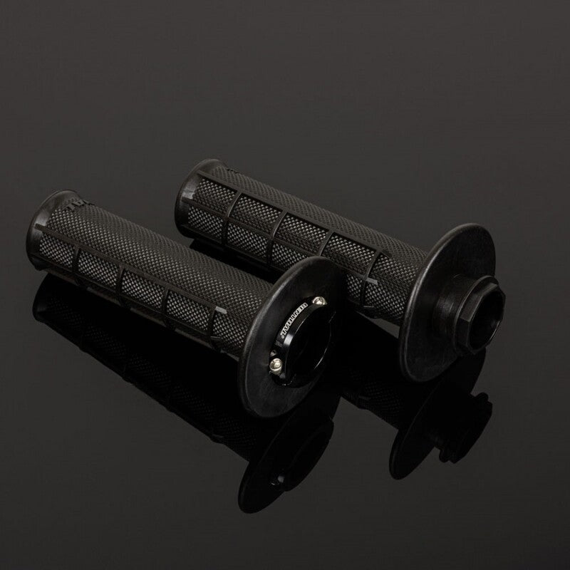 RENTHAL MX R-Works Lock-On UltraTacky™ Grips - Half Waffle
