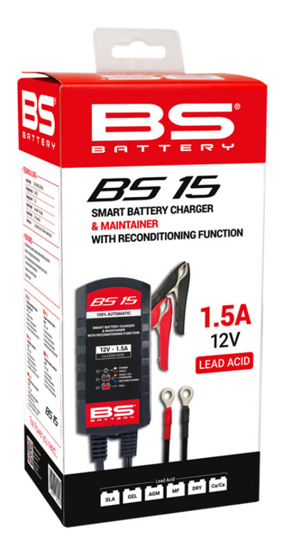 BS BATTERY BS15 Intelligentes Ladegerät
