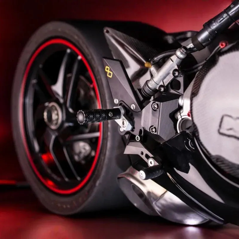 LIGHTECH Foldable/Adjustable Rearset Reverse Shifting