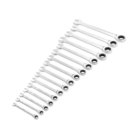 DRAPR HI-TORQ RATCHET SPANNER SET 16 PCS