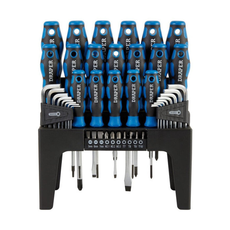 DRAPR SET SCREWDRIVER HEX & BIT 44 PCS