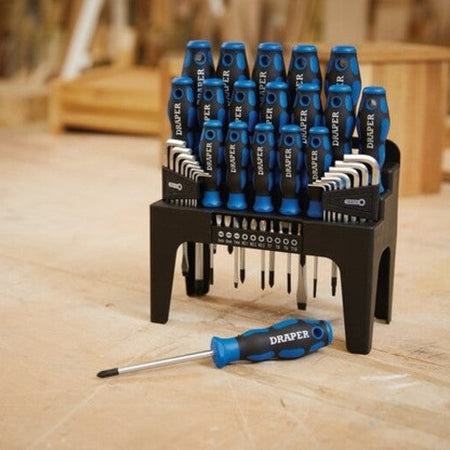 DRAPR SET SCREWDRIVER HEX & BIT 44 PCS