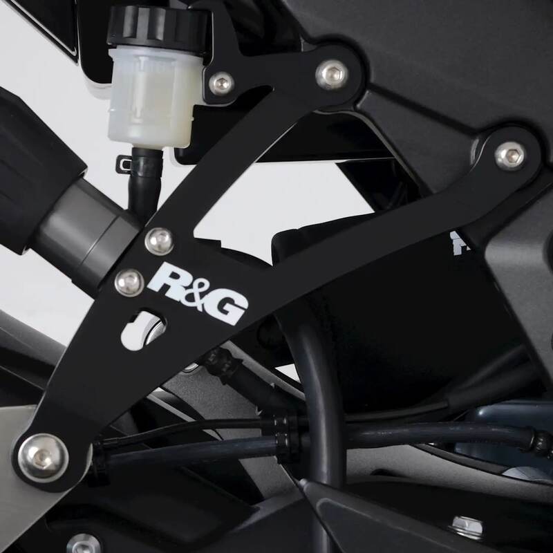 R&G BLANKING PLATE FOR REAR FOOTPEGS