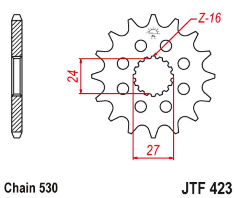 JT Front Sprocket JTF423