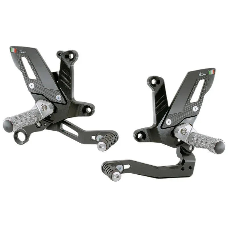LighTech Foldable/Adjustable Rearset Standard Shifting