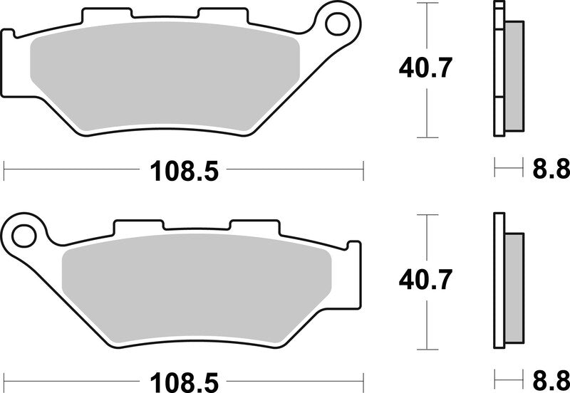 Brembo Sintered Brake pads - 07KS07SA