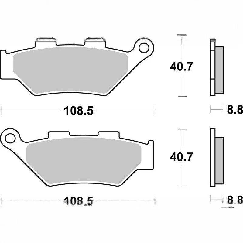Brembo Sintered Brake pads - 07KS07SA