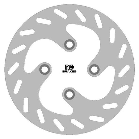 NG BRAKES Round Fixed Brake Disc - Front Right