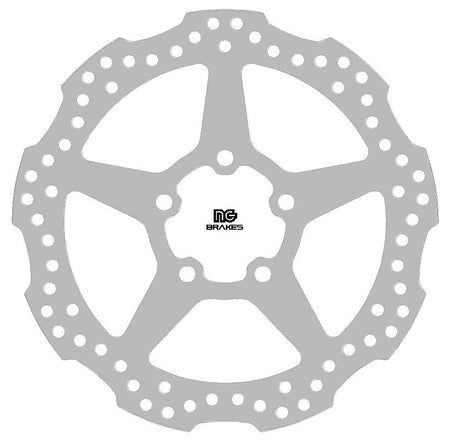 NG BRAKES Round Fixed Brake Disc - Front Right