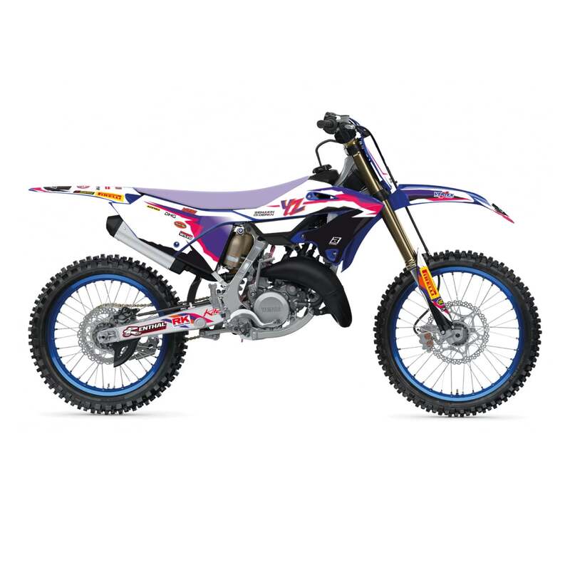 BLACKBIRD Sticker Set Yamaha 50th