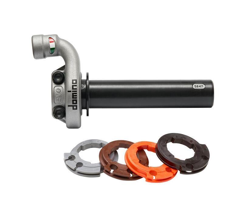 DOMINO KRK EVO Throttle Control W/O Grips for 4T Motorcycles DOMINO KRK EVO Throttle Control W/O Grips for 4T Motorcycles