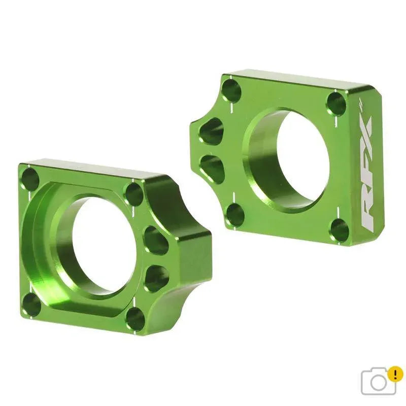 RFX Pro Rear Axle Adjuster Blocks - Silver | Femon Parts