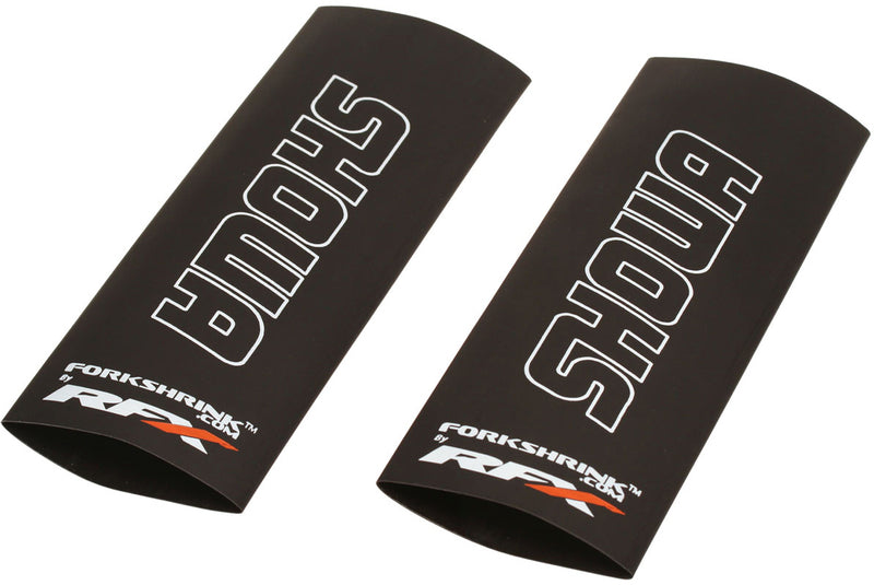 RFX Race Series Forkshrink Upper Fork Guard w/ Showa Logo - White | Femon Parts